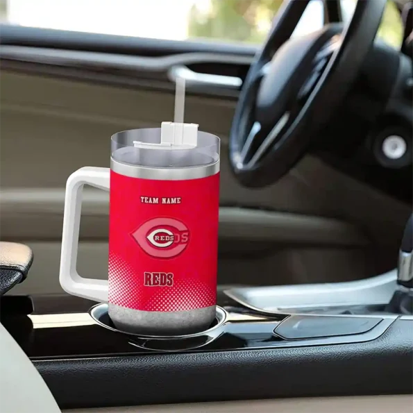 personalized cincinnati reds geometric prism red curved tumbler trendy 1 1.webp