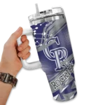 personalized colorado rockies abstract paths blue curved tumbler best selling 1 1.webp