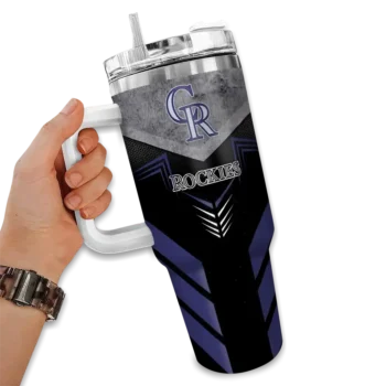 personalized colorado rockies arrow armor blue black curved tumbler fashion forward 1 1.webp