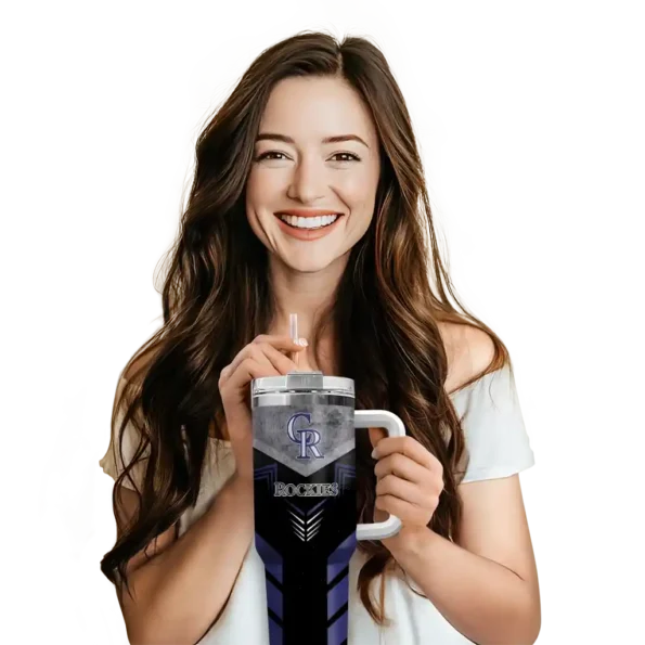 personalized colorado rockies arrow armor blue black curved tumbler premium grade 1 1.webp