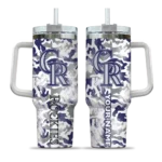 personalized colorado rockies camo mashup blue white curved tumbler best selling 1 1.webp