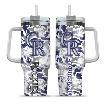 personalized colorado rockies camo mashup blue white curved tumbler best selling 1 1.webp