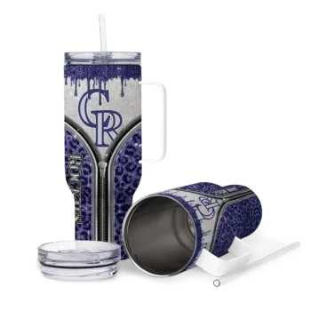 personalized colorado rockies leopard zipper blue curved tumbler high quality 1 1.webp