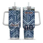 personalized detroit tigers bold diamonds navy curved tumbler best selling 1 1.webp