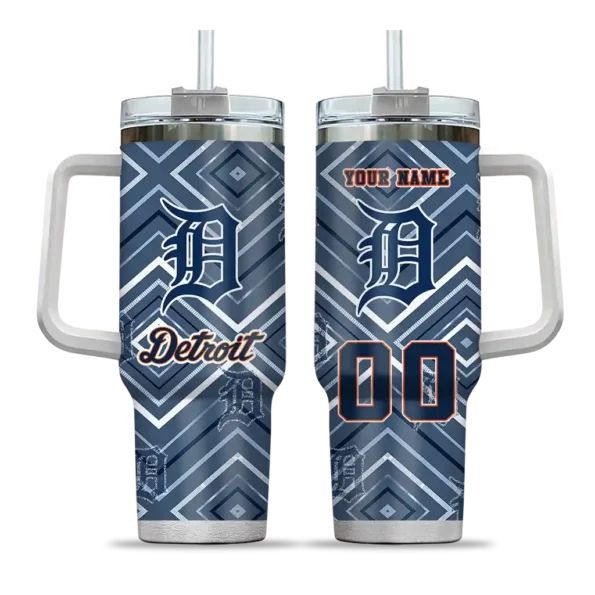 personalized detroit tigers bold diamonds navy curved tumbler best selling 1 1.webp