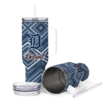 personalized detroit tigers bold diamonds navy curved tumbler best selling 1 1.webp