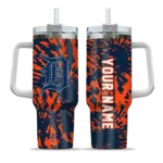 personalized detroit tigers burst swirl navy curved tumbler best selling 1 1.webp