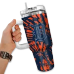 personalized detroit tigers burst swirl navy curved tumbler best selling 1 1.webp