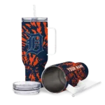 personalized detroit tigers burst swirl navy curved tumbler best selling 1 1.webp