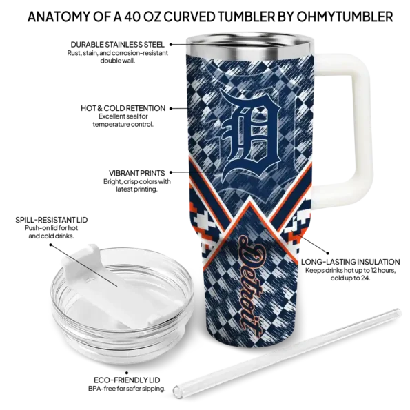personalized detroit tigers chevron angle navy curved tumbler new arrival 1 1.webp