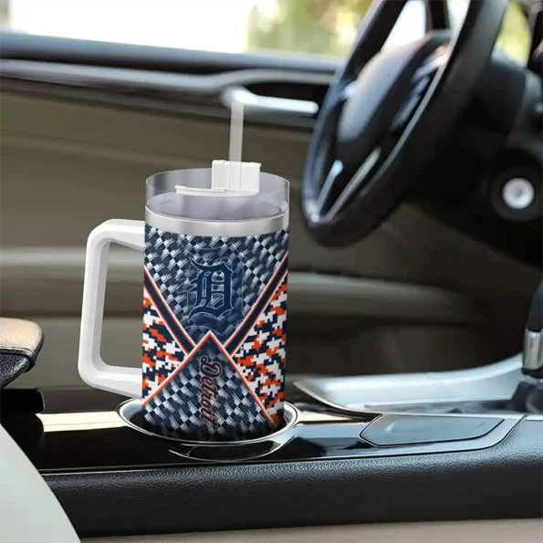 personalized detroit tigers chevron angle navy curved tumbler trendy 1 1.webp