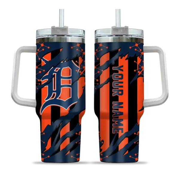 personalized detroit tigers claw cut navy black curved tumbler best selling 1 1.webp