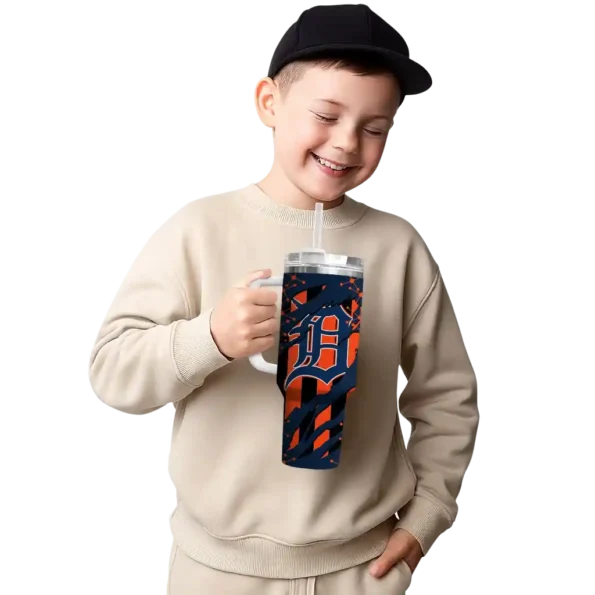 personalized detroit tigers claw cut navy black curved tumbler latest model 1 1.webp