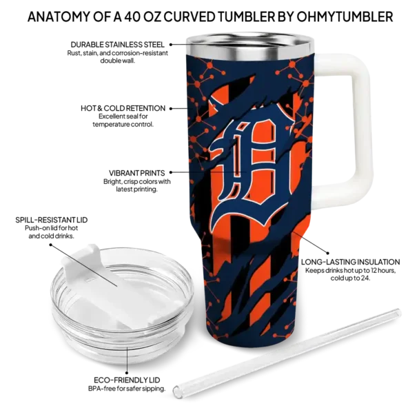 personalized detroit tigers claw cut navy black curved tumbler new arrival 1 1.webp