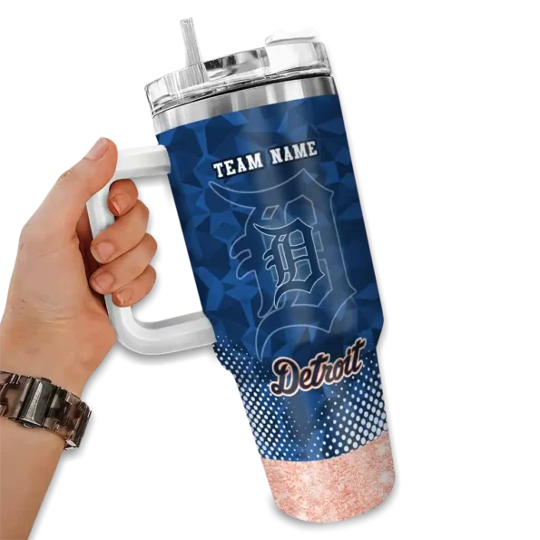 personalized detroit tigers geometric prism navy curved tumbler fashion forward 1 1.webp
