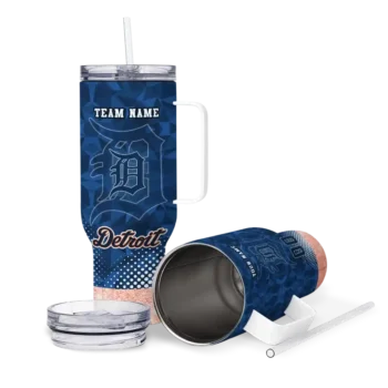 personalized detroit tigers geometric prism navy curved tumbler high quality 1 1.webp