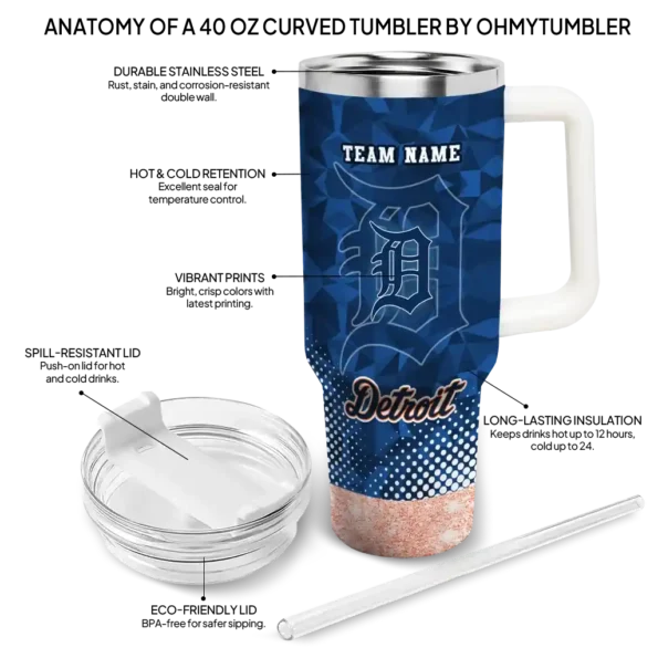 personalized detroit tigers geometric prism navy curved tumbler new arrival 1 1.webp