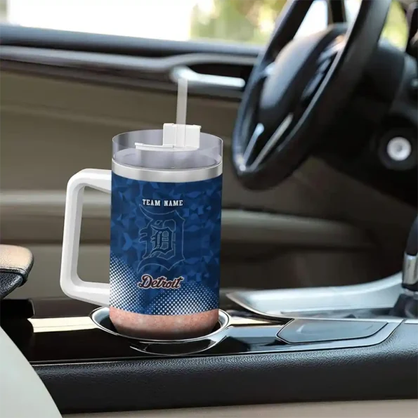 personalized detroit tigers geometric prism navy curved tumbler trendy 1 1.webp