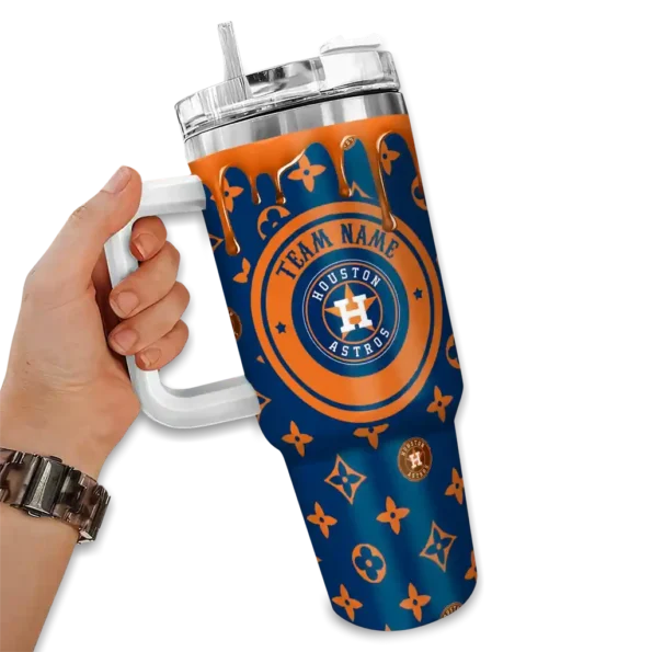 personalized houston astros bullseye drips blue curved tumbler fashion forward 1 1.webp