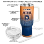 personalized houston astros gradient dots blue curved tumbler best selling 1 1.webp