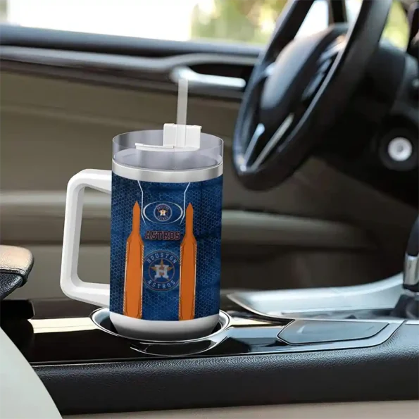 personalized houston astros hexagon armor blue curved tumbler trendy 1 1.webp