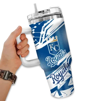 personalized kansas city royals abstract paths royal blue curved tumbler fashion forward 1 1.webp