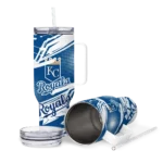 personalized kansas city royals abstract paths royal blue curved tumbler best selling 1 1.webp