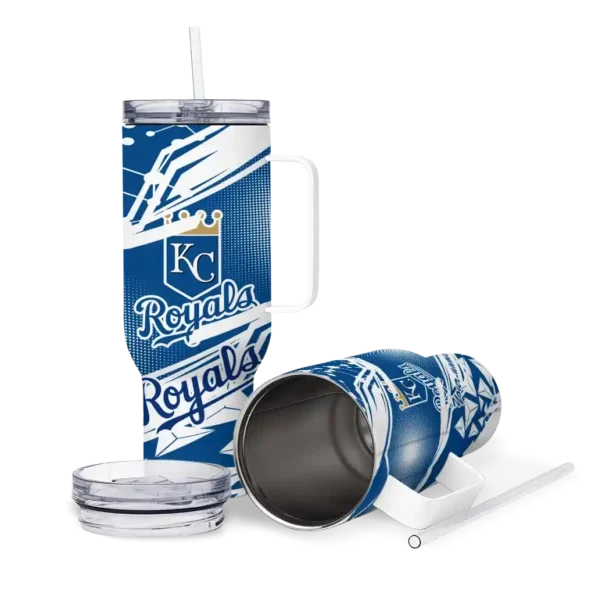 personalized kansas city royals abstract paths royal blue curved tumbler high quality 1 1.webp