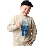 personalized kansas city royals chevron stripe royal blue curved tumbler best selling 1 1.webp