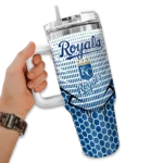 personalized kansas city royals hex texture royal blue curved tumbler best selling 1 1.webp