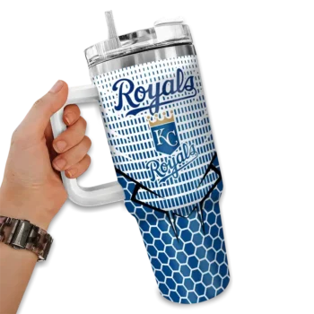 personalized kansas city royals hex texture royal blue curved tumbler fashion forward 1 1.webp