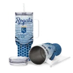 personalized kansas city royals hex texture royal blue curved tumbler best selling 1 1.webp