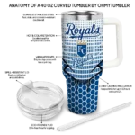 personalized kansas city royals hex texture royal blue curved tumbler best selling 1 1.webp