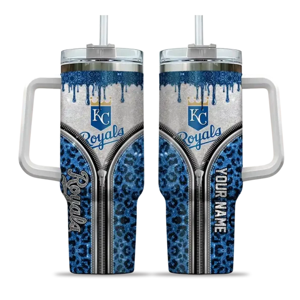 personalized kansas city royals leopard zipper royal blue curved tumbler best selling 1 1.webp