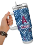 personalized los angeles angels bold diamonds blue curved tumbler best selling 1 1.webp