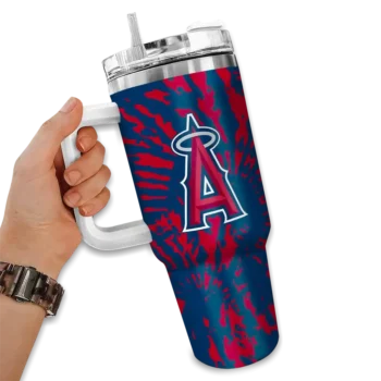 personalized los angeles angels burst swirl blue curved tumbler fashion forward 1 1.webp