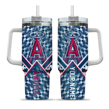 personalized los angeles angels chevron angle blue curved tumbler best selling 1 1.webp