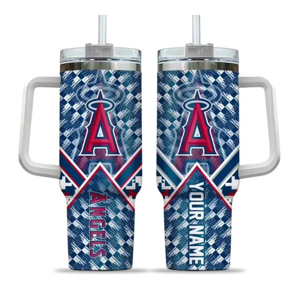 personalized los angeles angels chevron angle blue curved tumbler best selling 1 1.webp