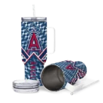 personalized los angeles angels chevron angle blue curved tumbler best selling 1 1.webp