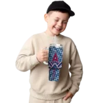 personalized los angeles angels chevron angle blue curved tumbler best selling 1 1.webp