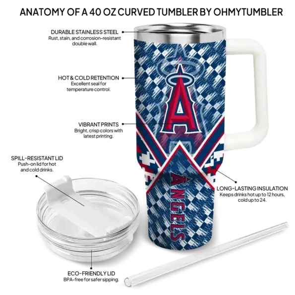personalized los angeles angels chevron angle blue curved tumbler new arrival 1 1.webp
