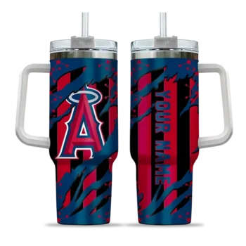 personalized los angeles angels claw cut blue black curved tumbler best selling 1 1.webp