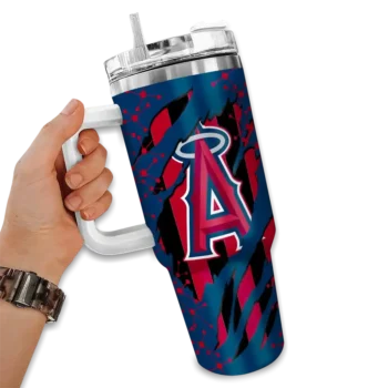 personalized los angeles angels claw cut blue black curved tumbler fashion forward 1 1.webp