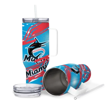personalized miami marlins abstract paths blue curved tumbler high quality 1 1.webp
