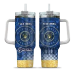 personalized milwaukee brewers geometric prism navy blue curved tumbler best selling 1.webp