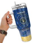 personalized milwaukee brewers geometric prism navy blue curved tumbler best selling 1.webp