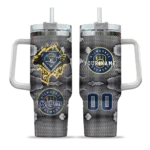 personalized milwaukee brewers superman shield navy blue gray curved tumbler best selling 1.webp