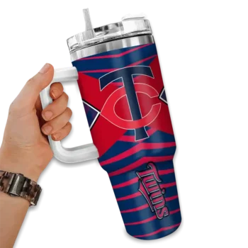 personalized minnesota twins chevron layers navy curved tumbler fashion forward 1.webp