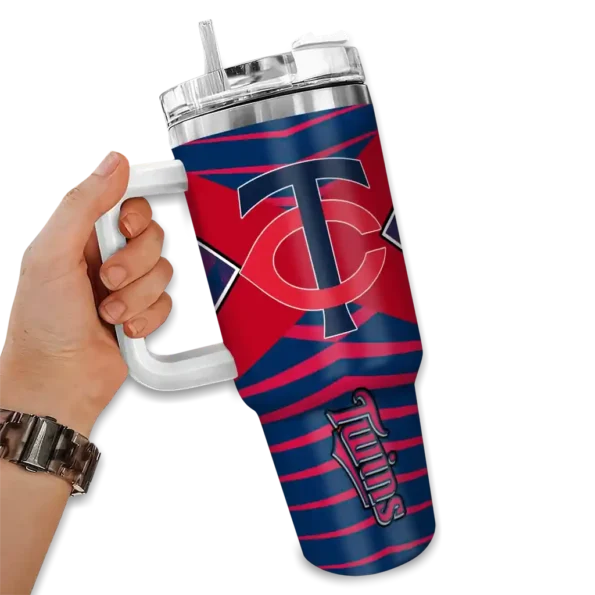 personalized minnesota twins chevron layers navy curved tumbler fashion forward 1.webp