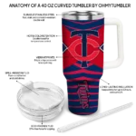 personalized minnesota twins chevron layers navy curved tumbler best selling 1.webp